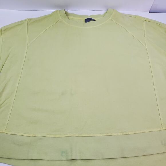 Sweaty Betty Sweatshirt After Class London Longline Zest Green Size 10 Workout - Picture 6 of 11